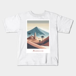 Enchanting Morocco Desert Landscape Kids T-Shirt